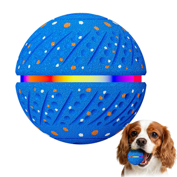 Smart Bouncing Dog Ball With Colorful LED Lights