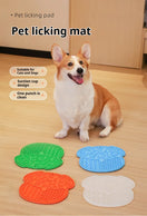 Calm Lick Mat for Dogs & Cats - Slow Feeder with Suction Base
