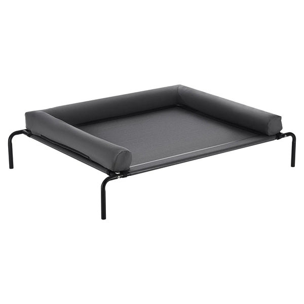 Elevated XL Dog Bed Cot With Washable Pillow Indoor Outdoor