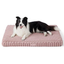 Large Dog Bed & Crate Cushion, High-Resilience Wave Foam