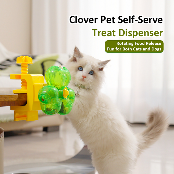 Clover Treat-Dispensing Puzzle Toy for Dogs