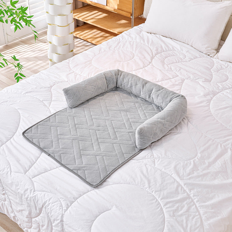 Calming Comfort Dog Bed - Soft Waterproof Cushion